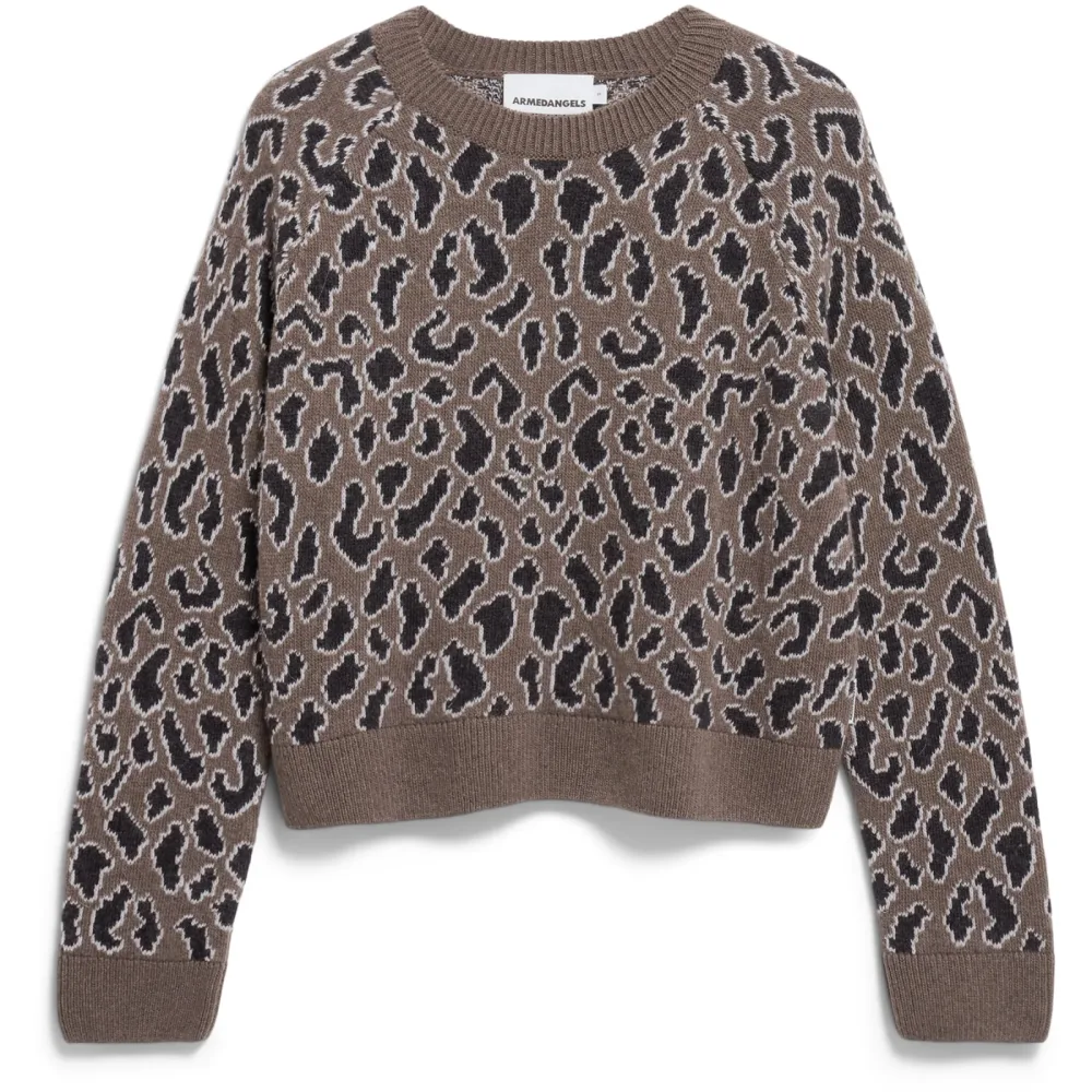 Armedangels Damen Diliriaa Leopaa Pullover
