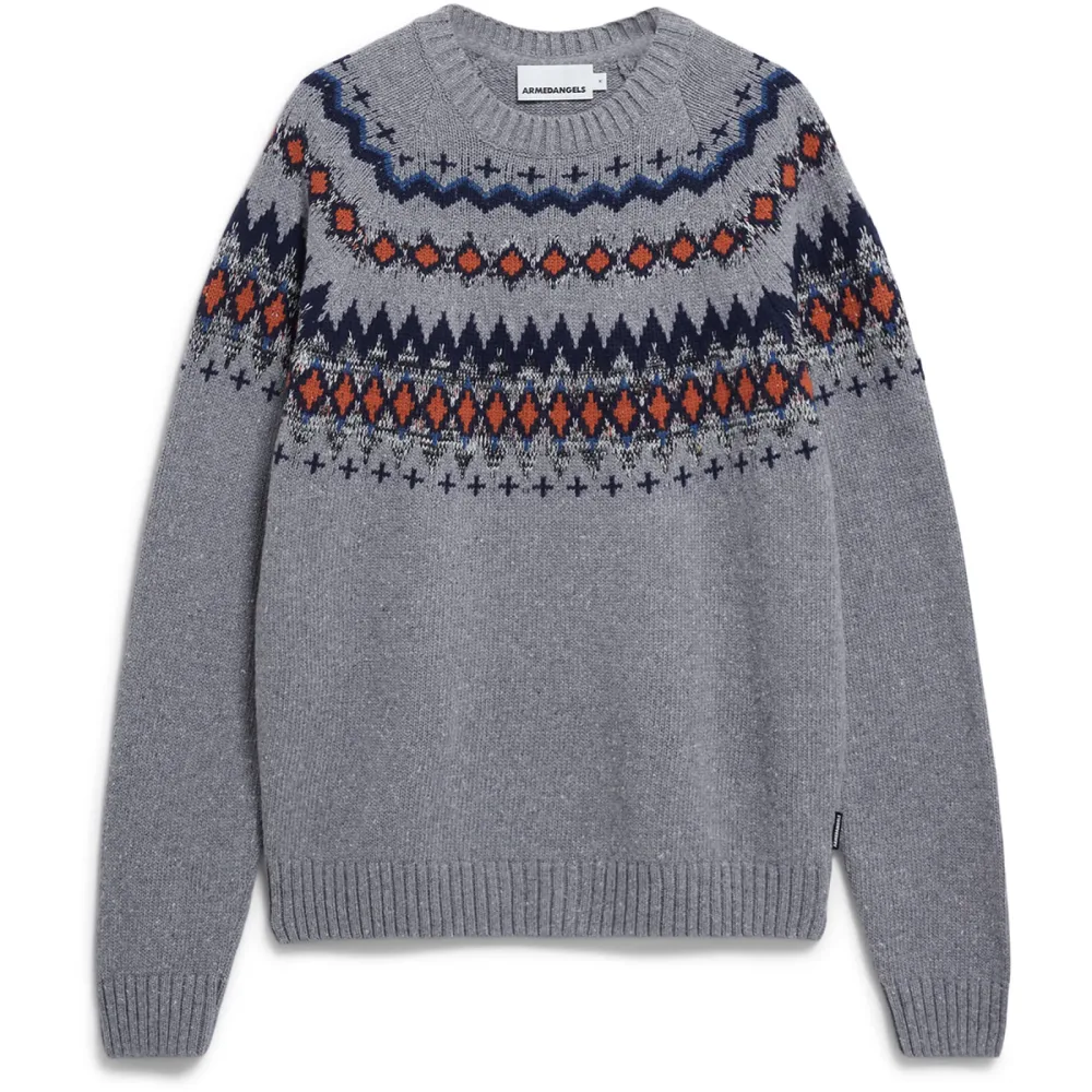 Armedangels Herren Kaalla Fair Isle Pullover