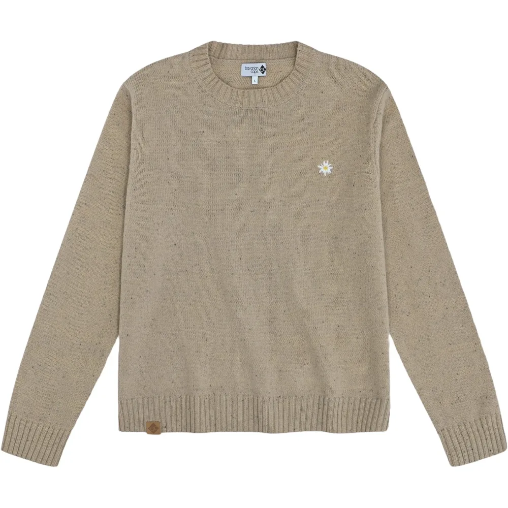 Bavarian Caps Herren Edelweiß Strick Pullover