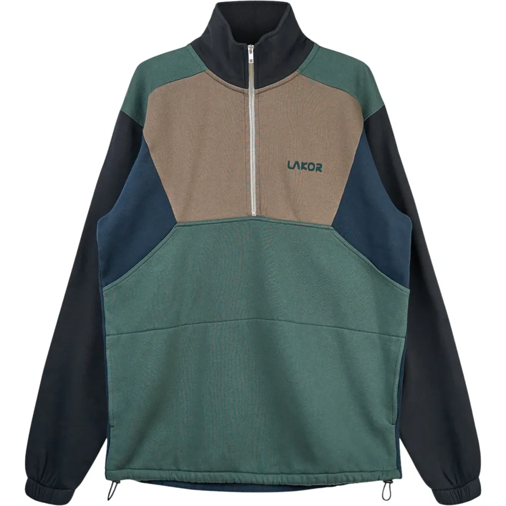 Lakor Herren Colorblock Half Zip Pullover