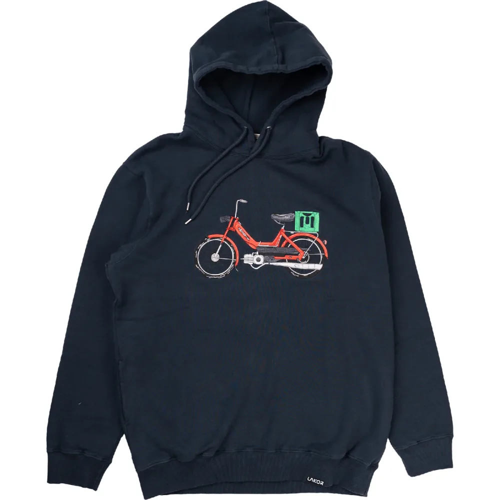 Lakor Herren Red Maxi Hoodie