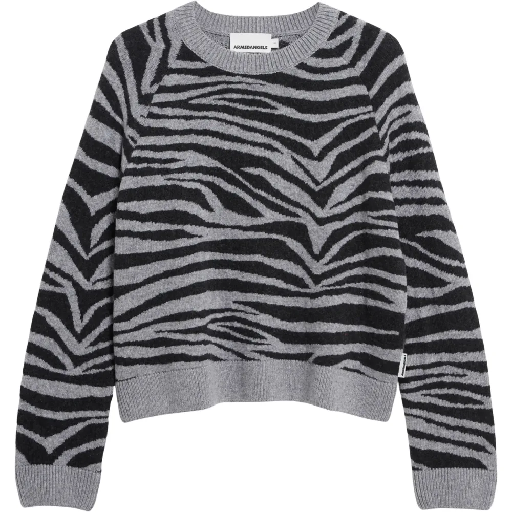 Armedangels Damen Liliriaa Zebraraa Pullover