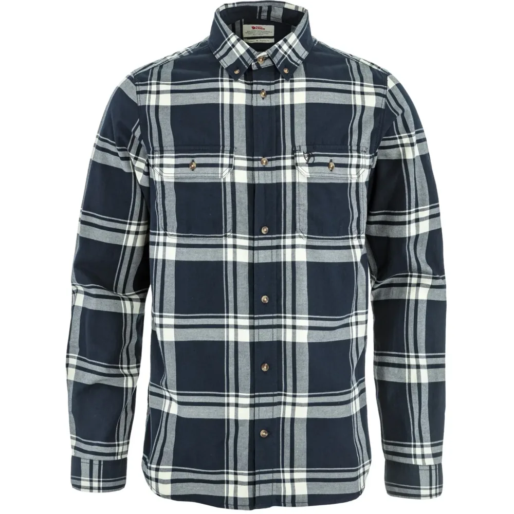 Fjällräven Herren Övik Lite Flannel Hemd