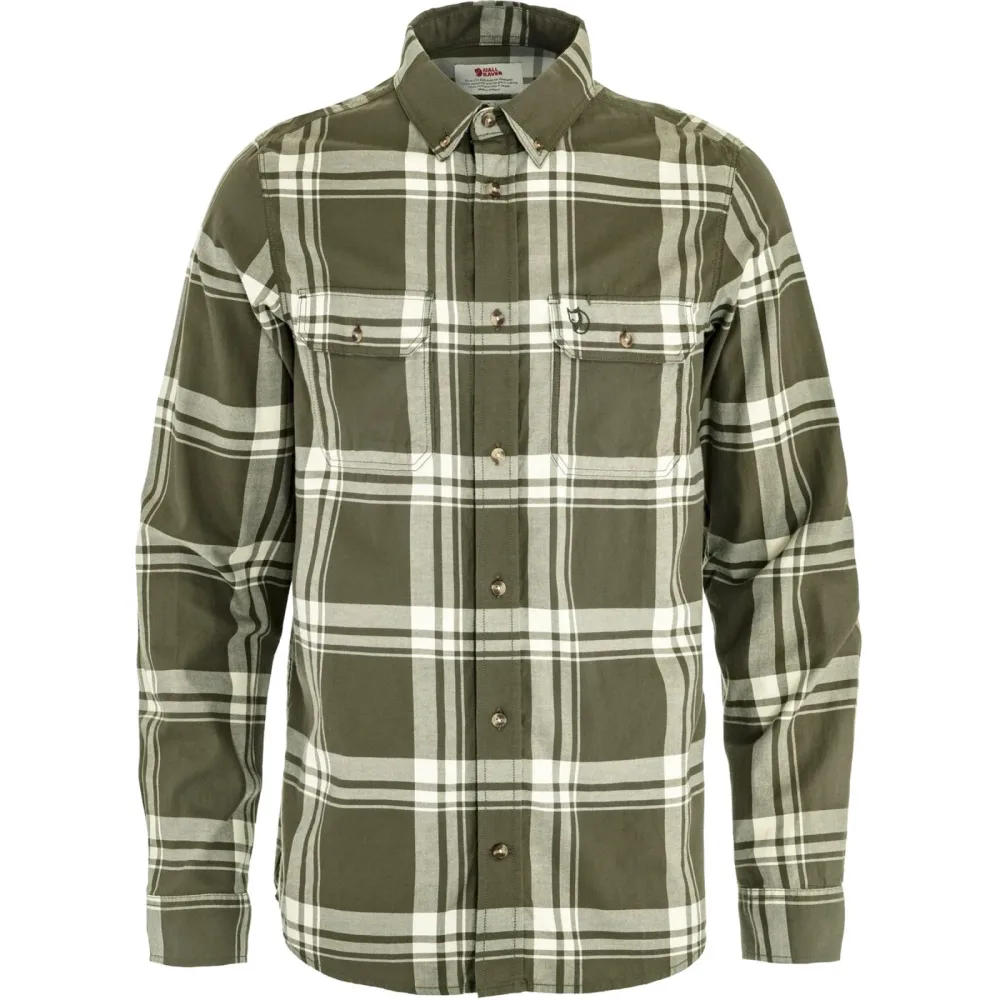 Fjällräven Herren Övik Lite Flannel Hemd