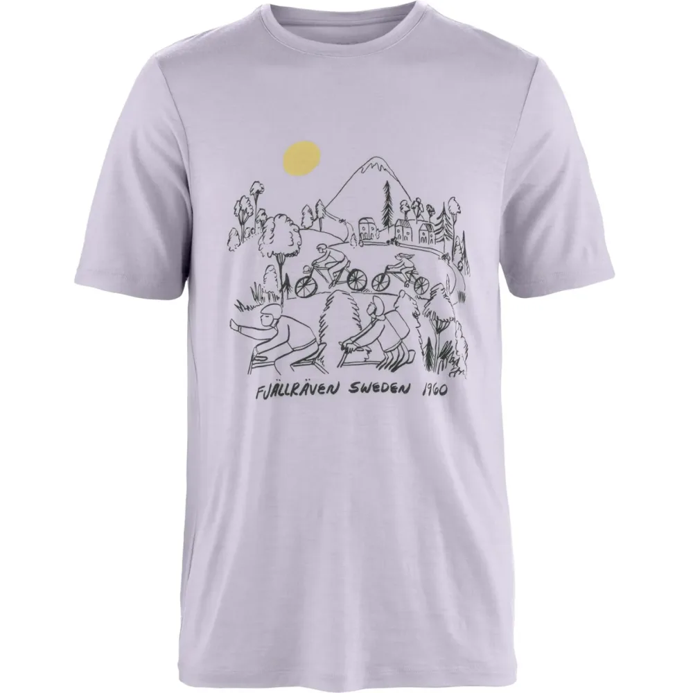 Fjällräven Herren Hoja Lugnt Wool T-Shirt