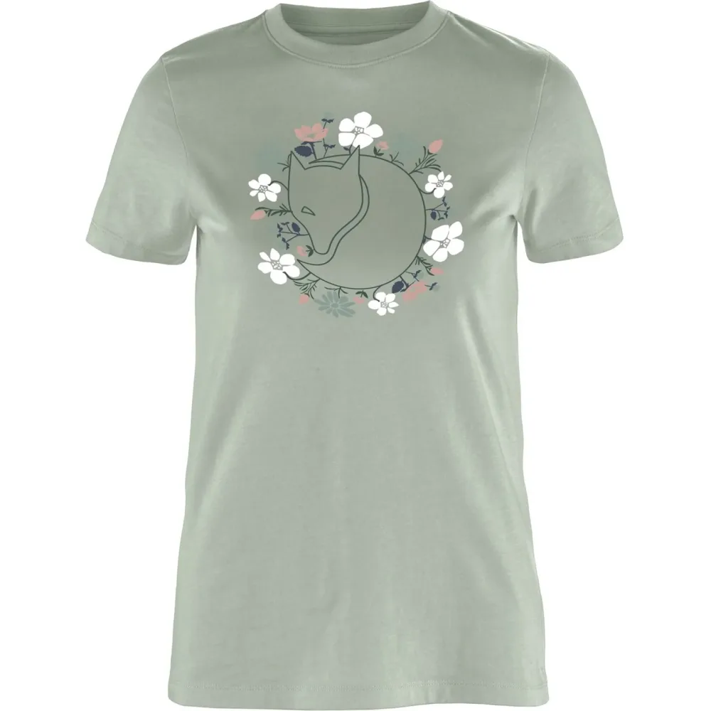 Fjällräven Damen Fjällblomster Fox T-Shirt
