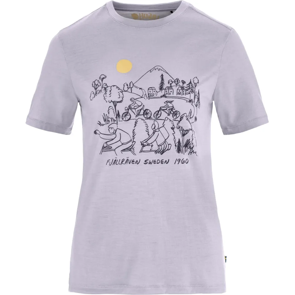 Fjällräven Damen Hoja Lugnt Wool T-Shirt