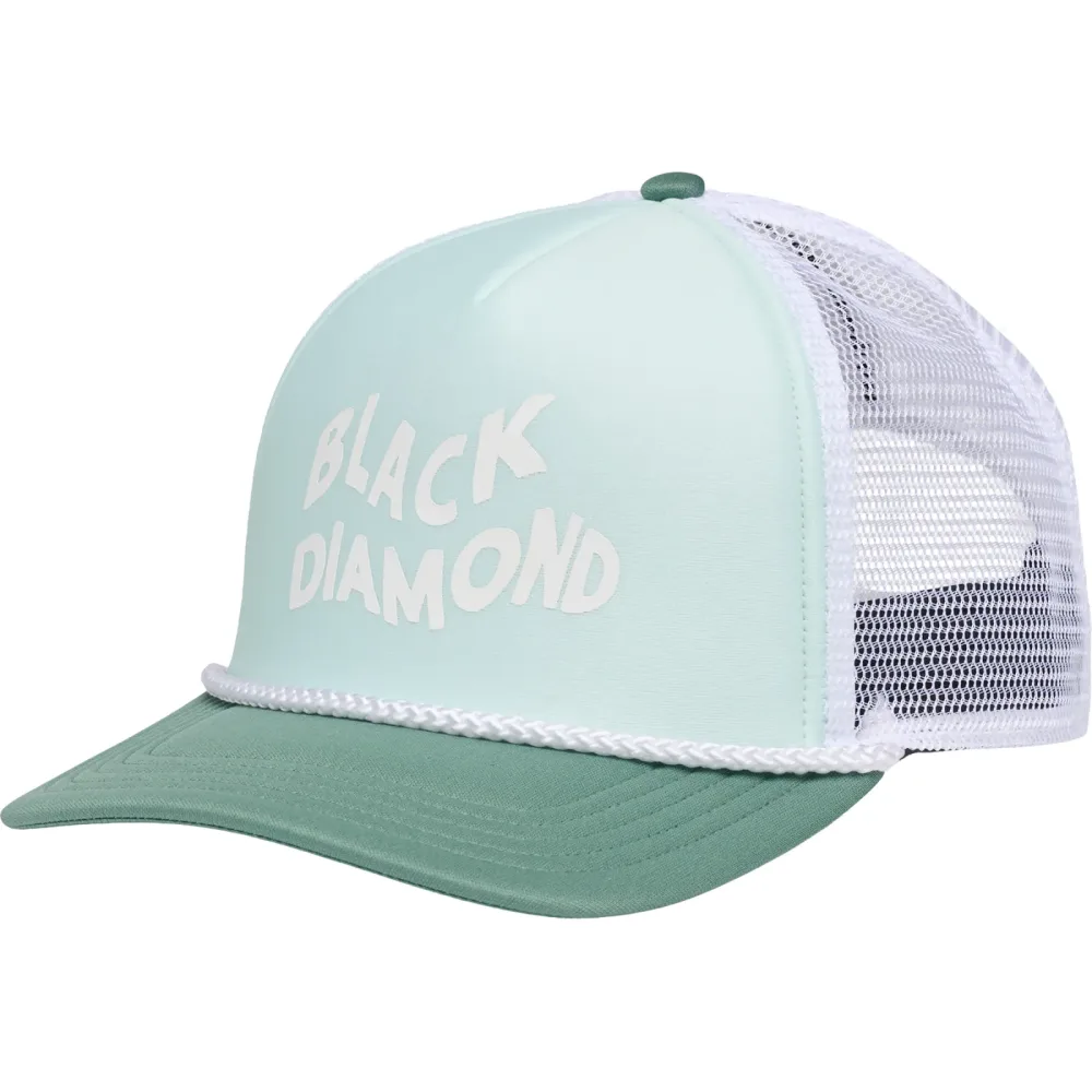 Black Diamond Flat Bill Trucker Cap