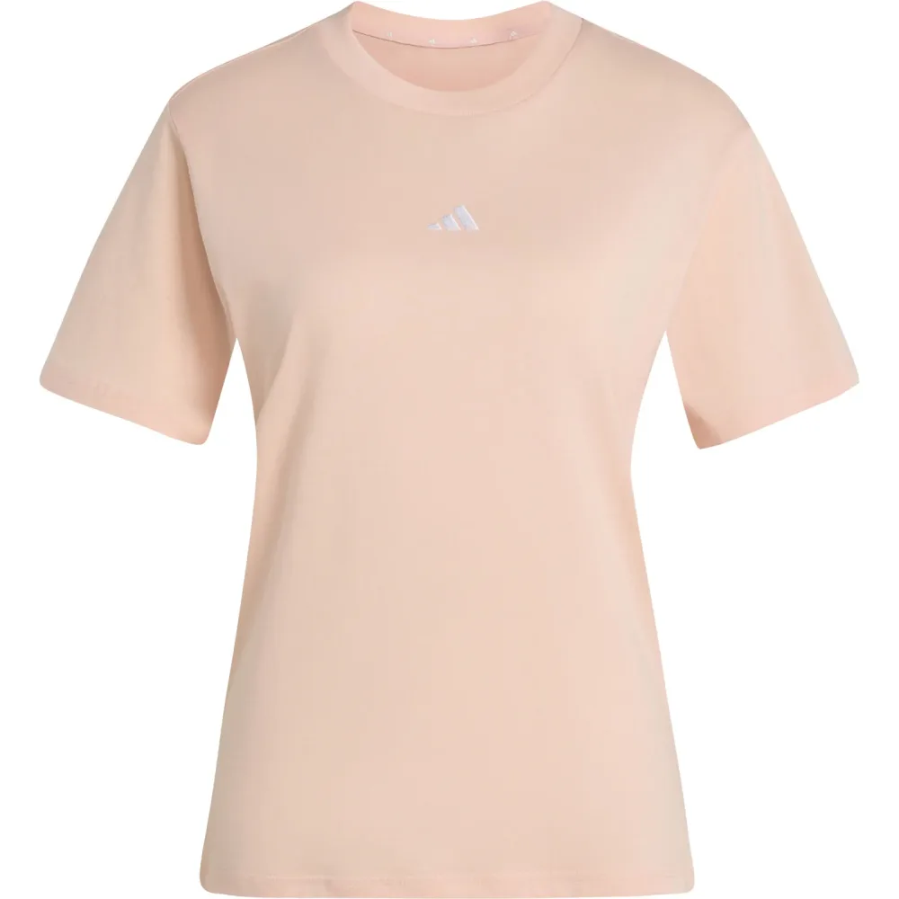 adidas Damen Essentials Small Logo Cotton T-Shirt