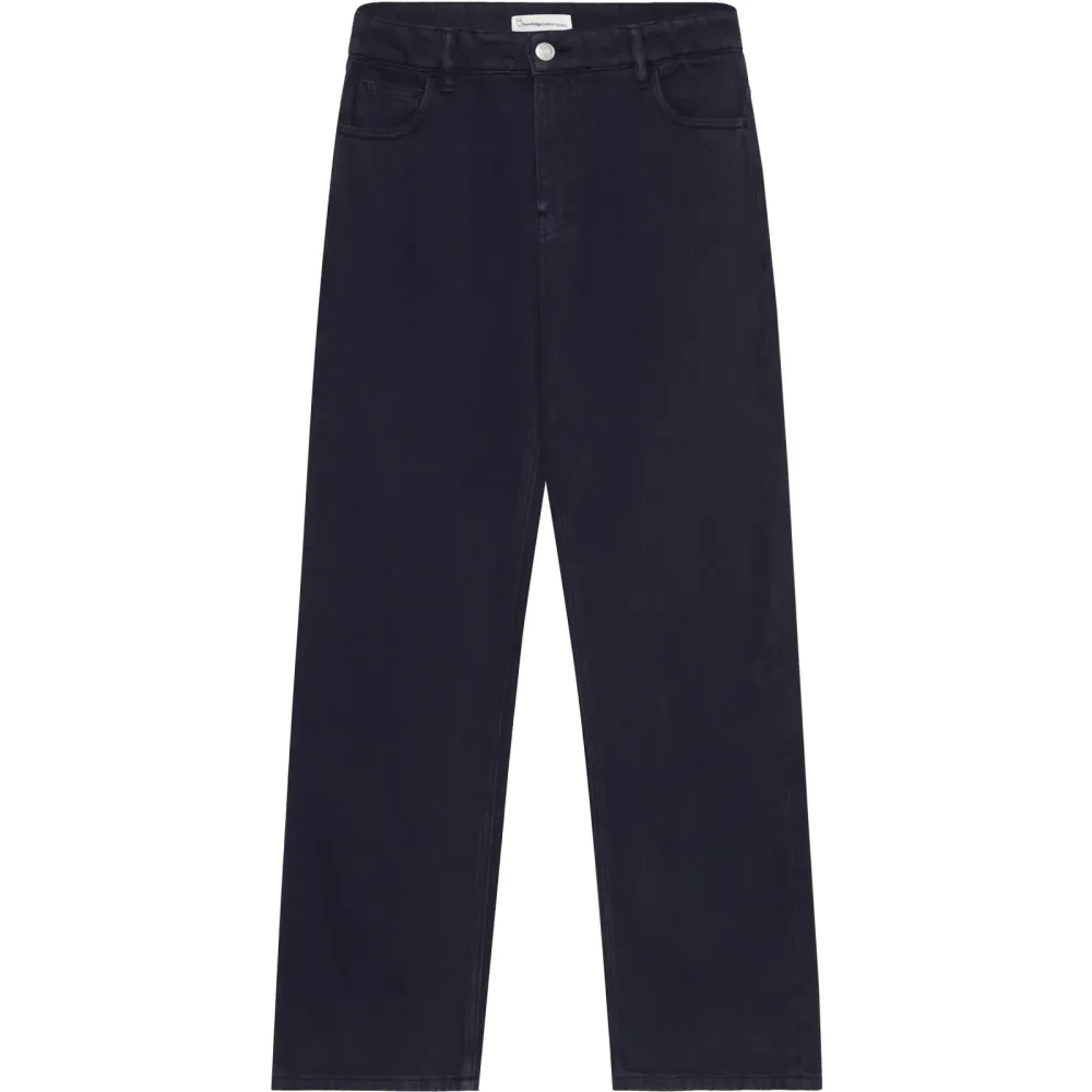 KnowledgeCotton Apparel Herren Flint 5-Pocket Raw Twill Hose