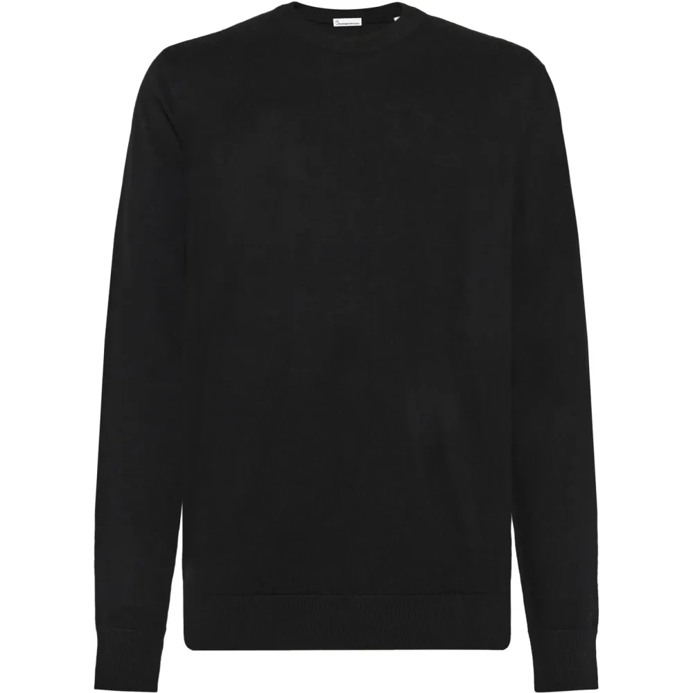 KnowledgeCotton Apparel Herren Merino Knit Crew Neck Pullover