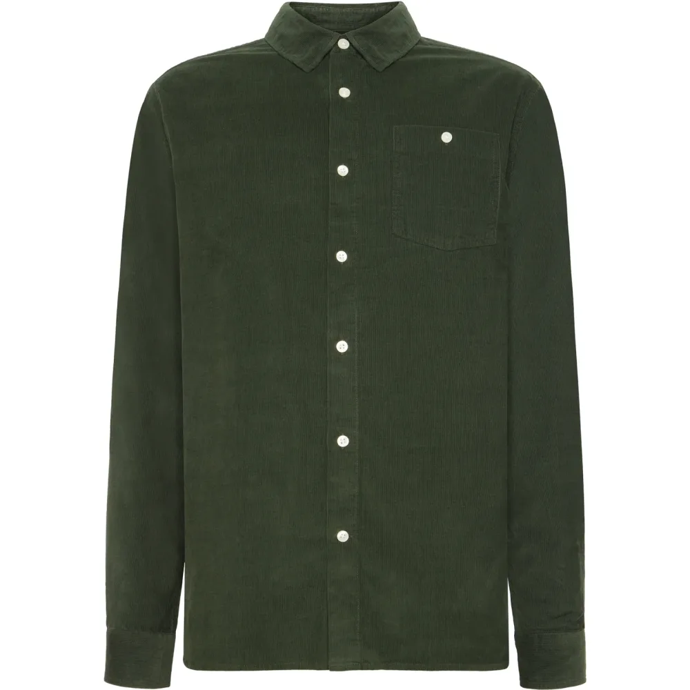 KnowledgeCotton Apparel Herren Corduroy Hemd