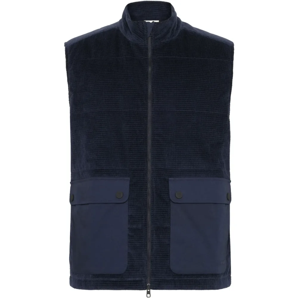 KnowledgeCotton Apparel Herren Corduroy Weste
