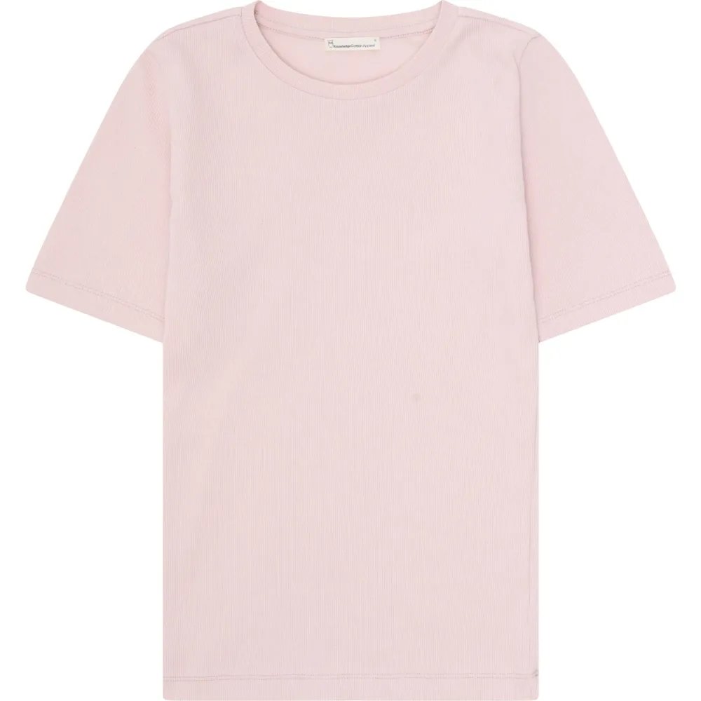 KnowledgeCotton Apparel Damen Rib T-Shirt