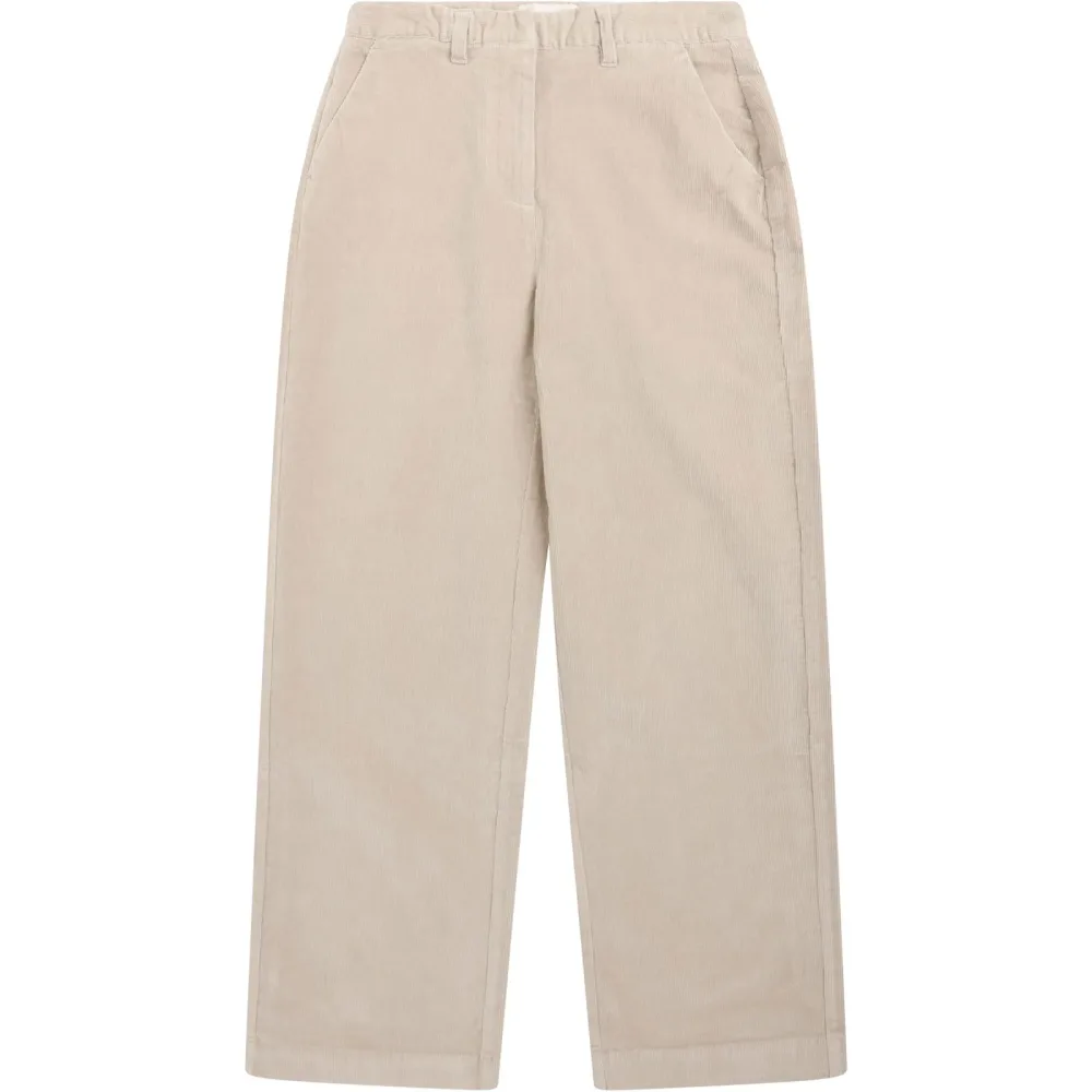 KnowledgeCotton Apparel Damen Posey Wide High-Rise Corduroy Hose