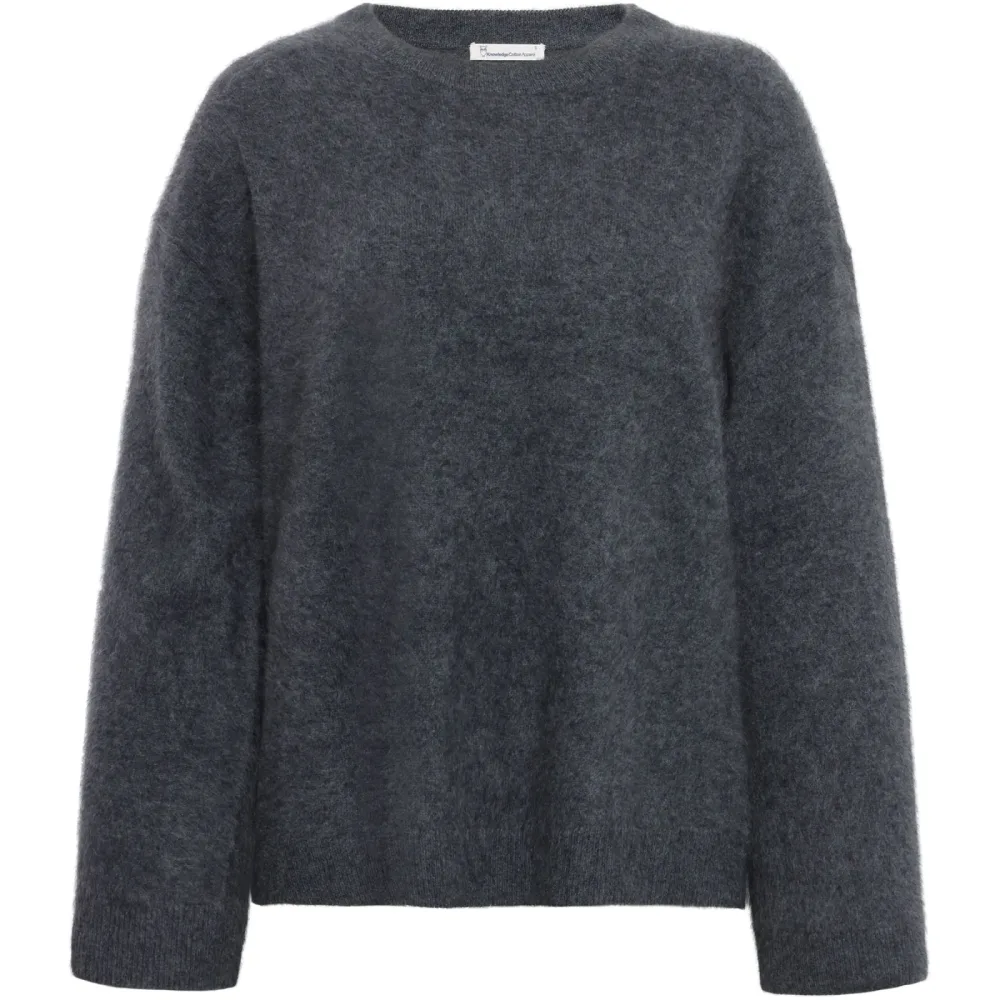 KnowledgeCotton Apparel Damen Single Knit Crew Neck Pullover