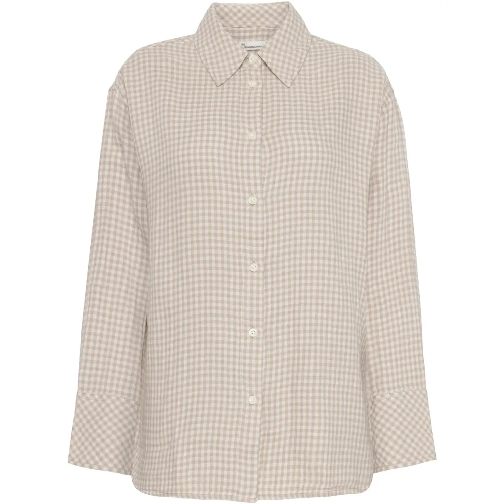 KnowledgeCotton Apparel Damen Double Layer Cuffed Bluse