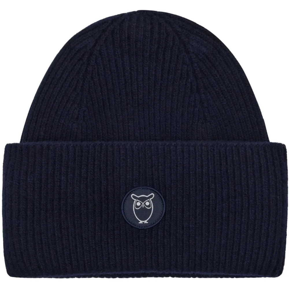 KnowledgeCotton Apparel Big Rib Mütze