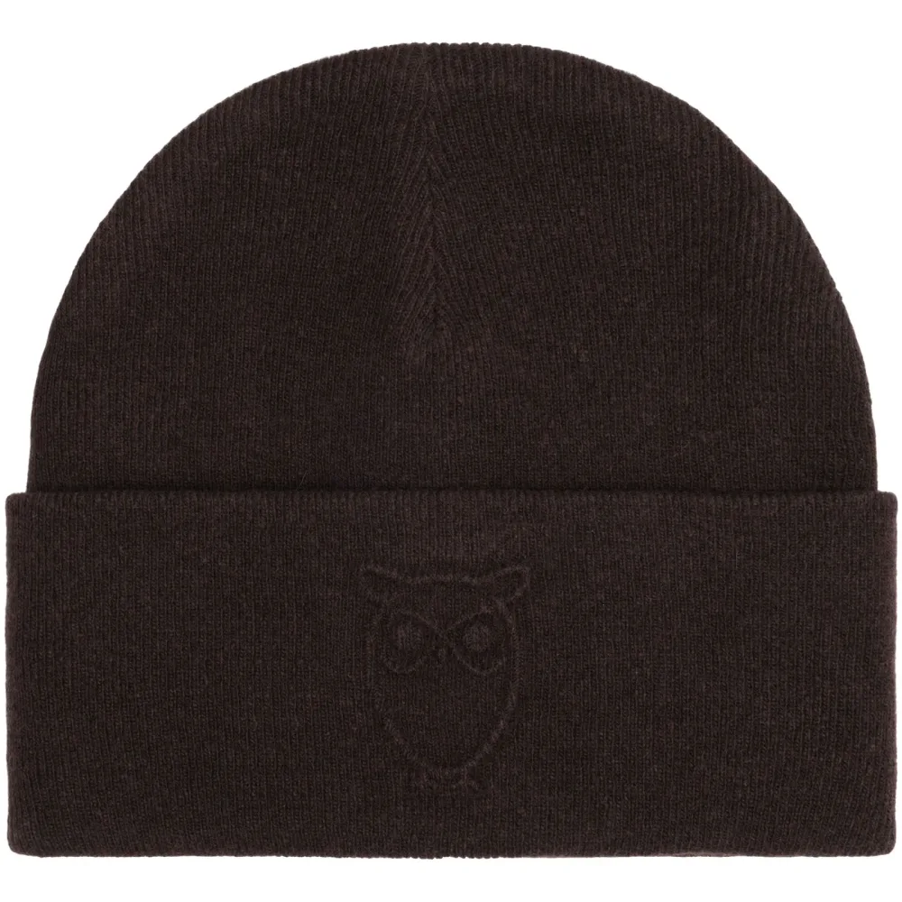 KnowledgeCotton Apparel Embossed Owl Mütze
