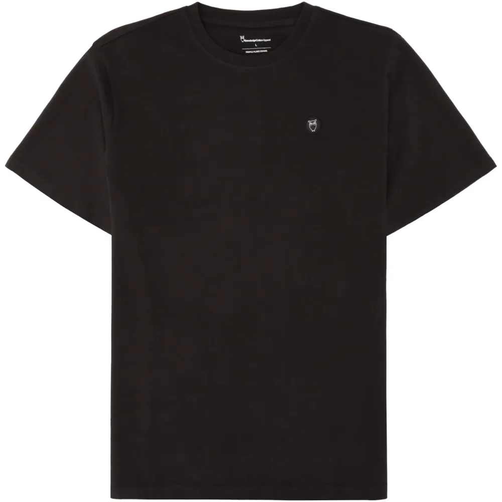 KnowledgeCotton Apparel Herren Loke Badge T-Shirt