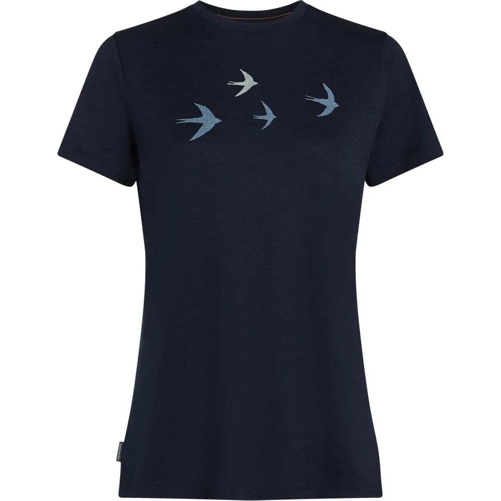 Icebreaker Damen 150 Tech Lite Bird Transit T-Shirt