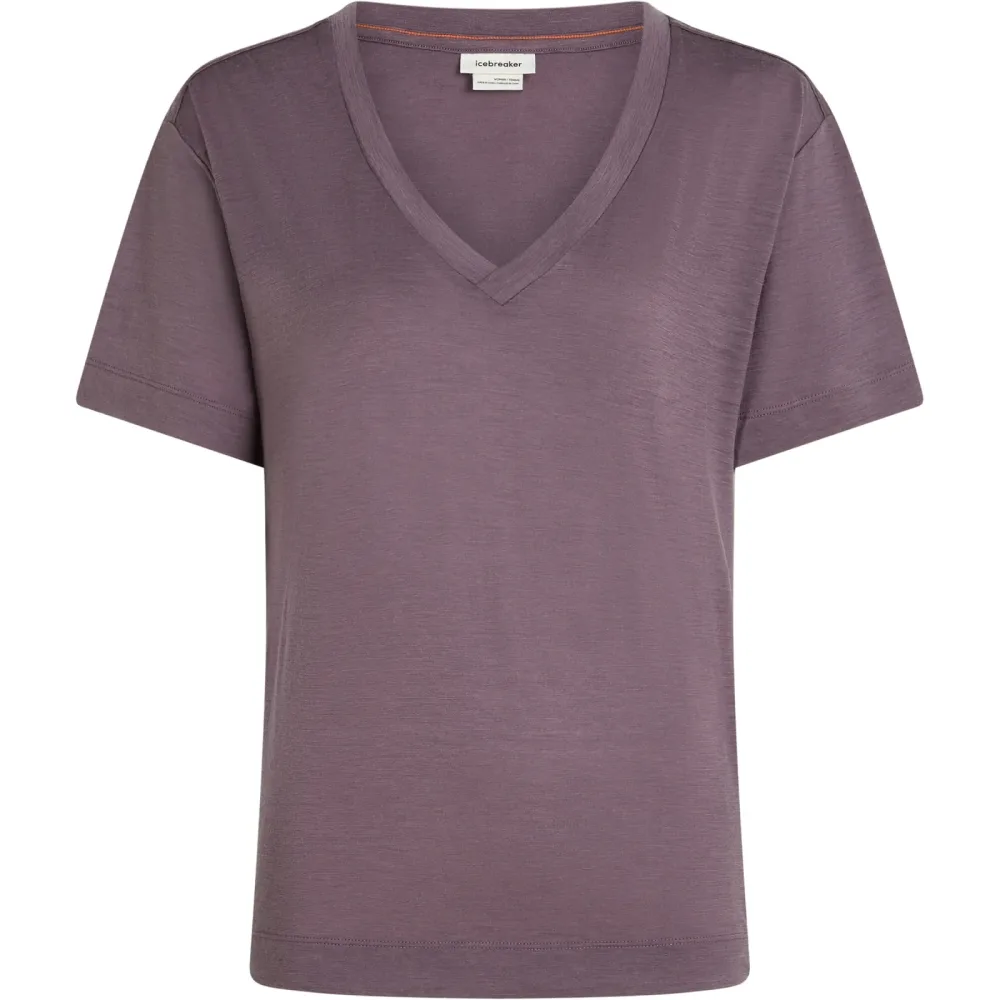 Icebreaker Damen 150 Tech Lite Relax V Neck T-Shirt