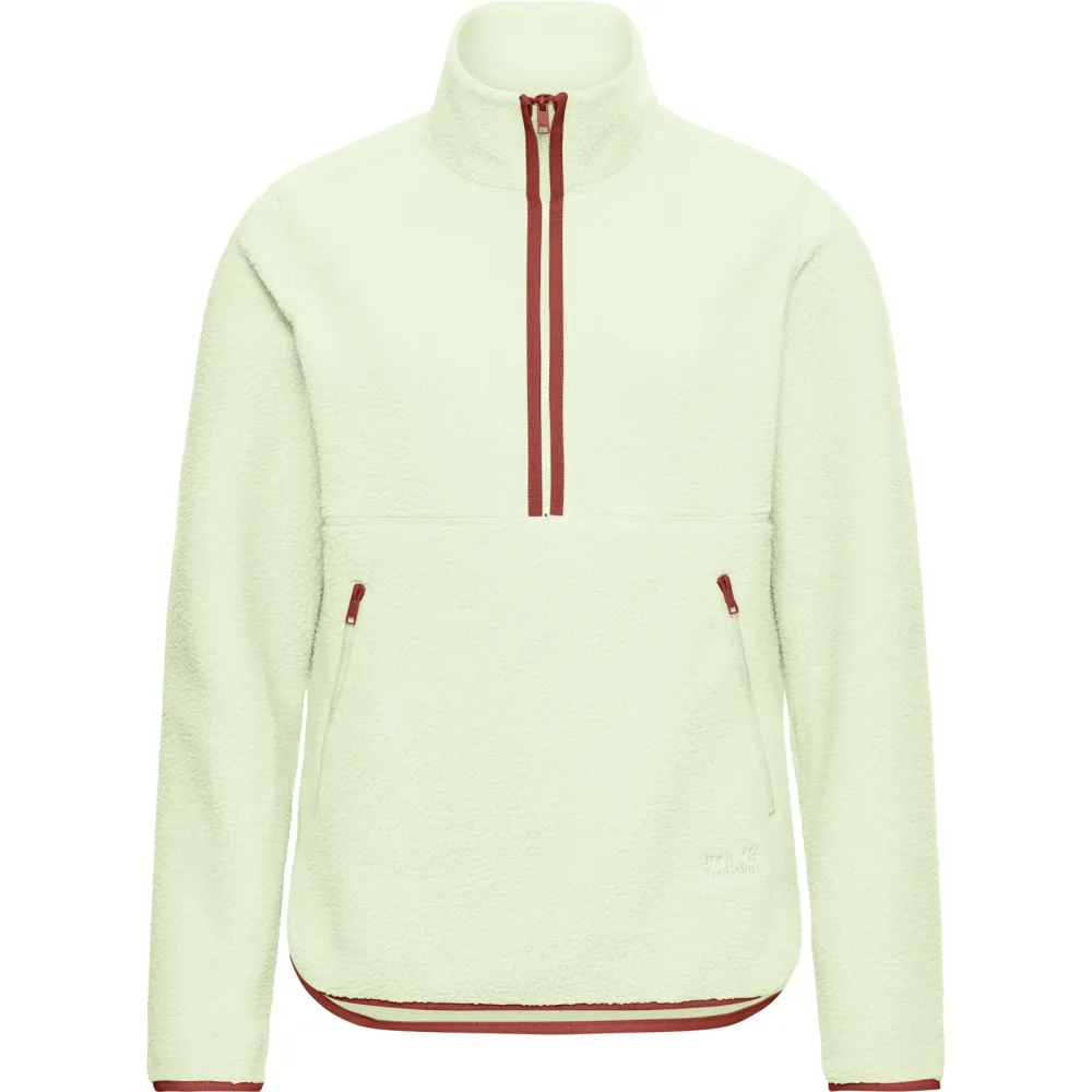 Jack Wolfskin Damen Lite Curl Half Zip Pullover