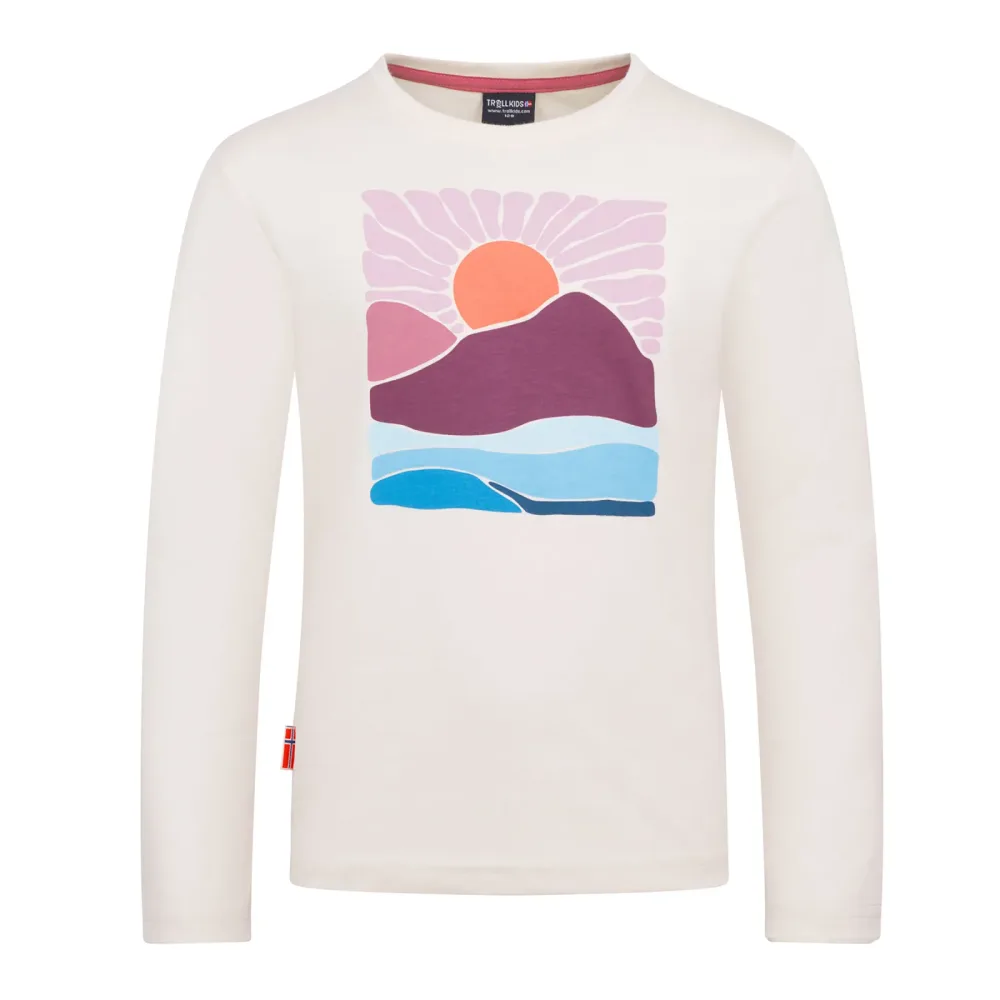 Trollkids Kinder Falketind Longsleeve