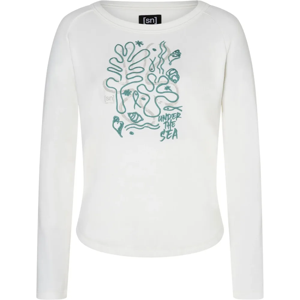 Super.Natural Damen Under The Sea Crew Pullover