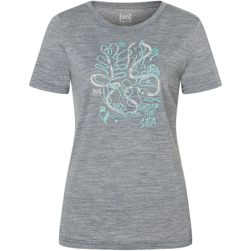 Super.Natural Damen Under The Sea T-Shirt