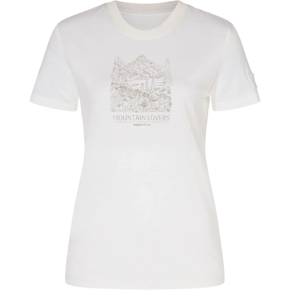 Super.Natural Damen Mountain Lovers Bio J T-Shirt