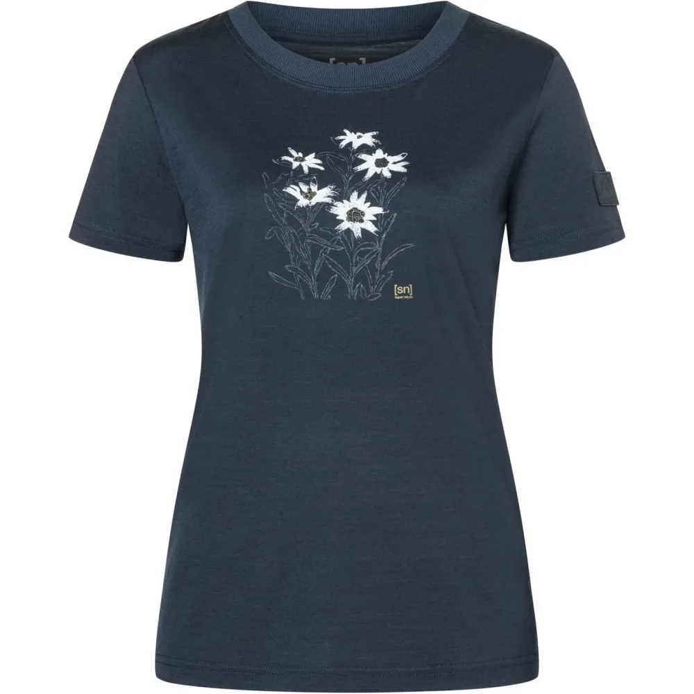Super.Natural Damen Edelweiss Bio J T-Shirt