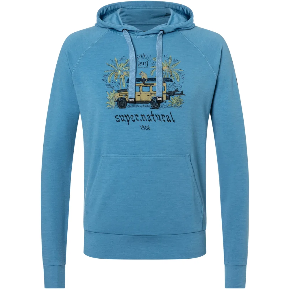 Super.Natural Herren Tropicar Hoodie