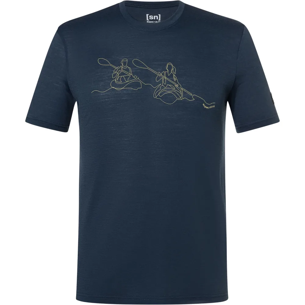 Super.Natural Herren Kanulines T-Shirt