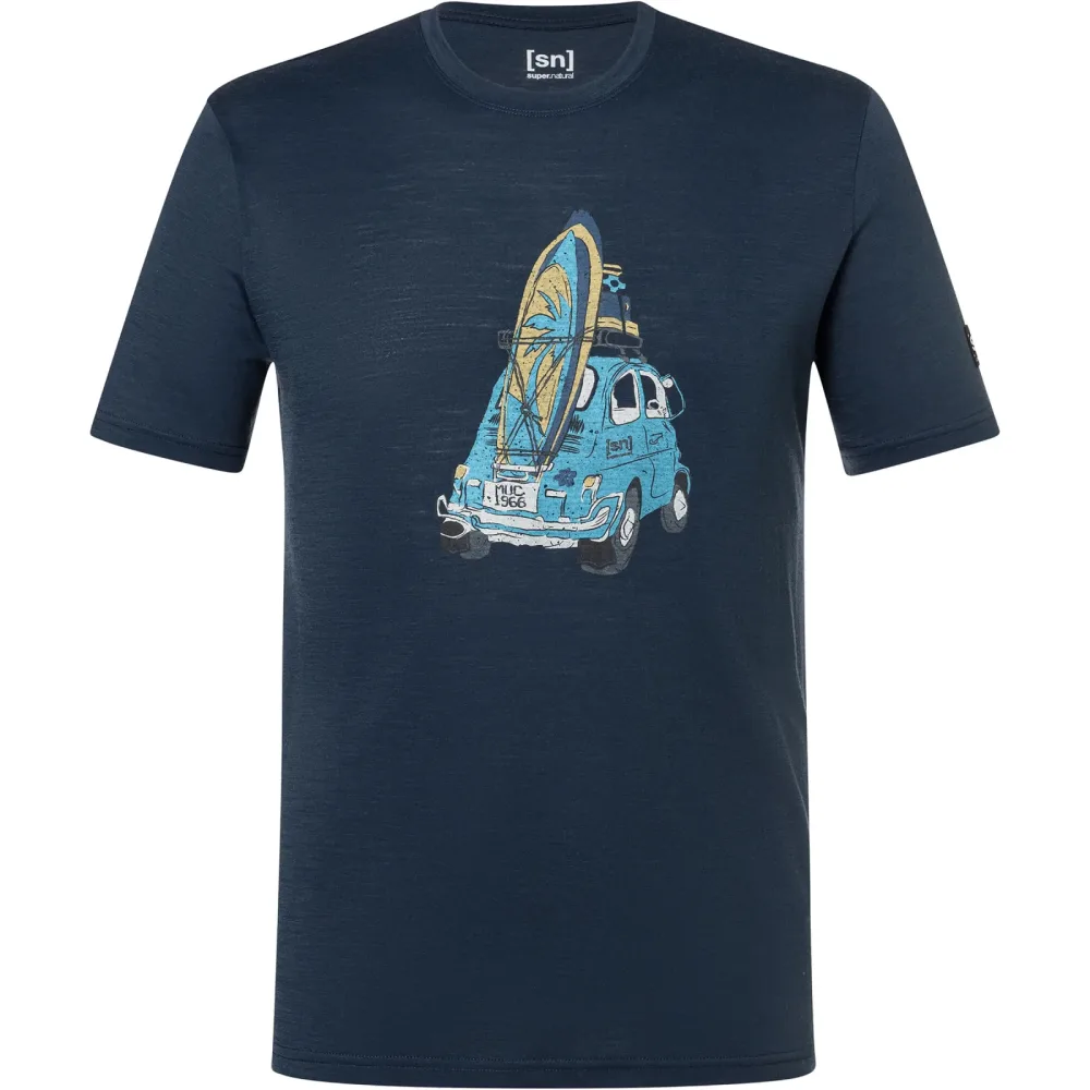 Super.Natural Herren Carsurf T-Shirt