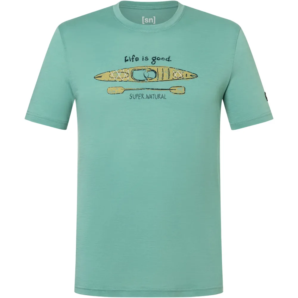 Super.Natural Herren River Pleasure T-Shirt