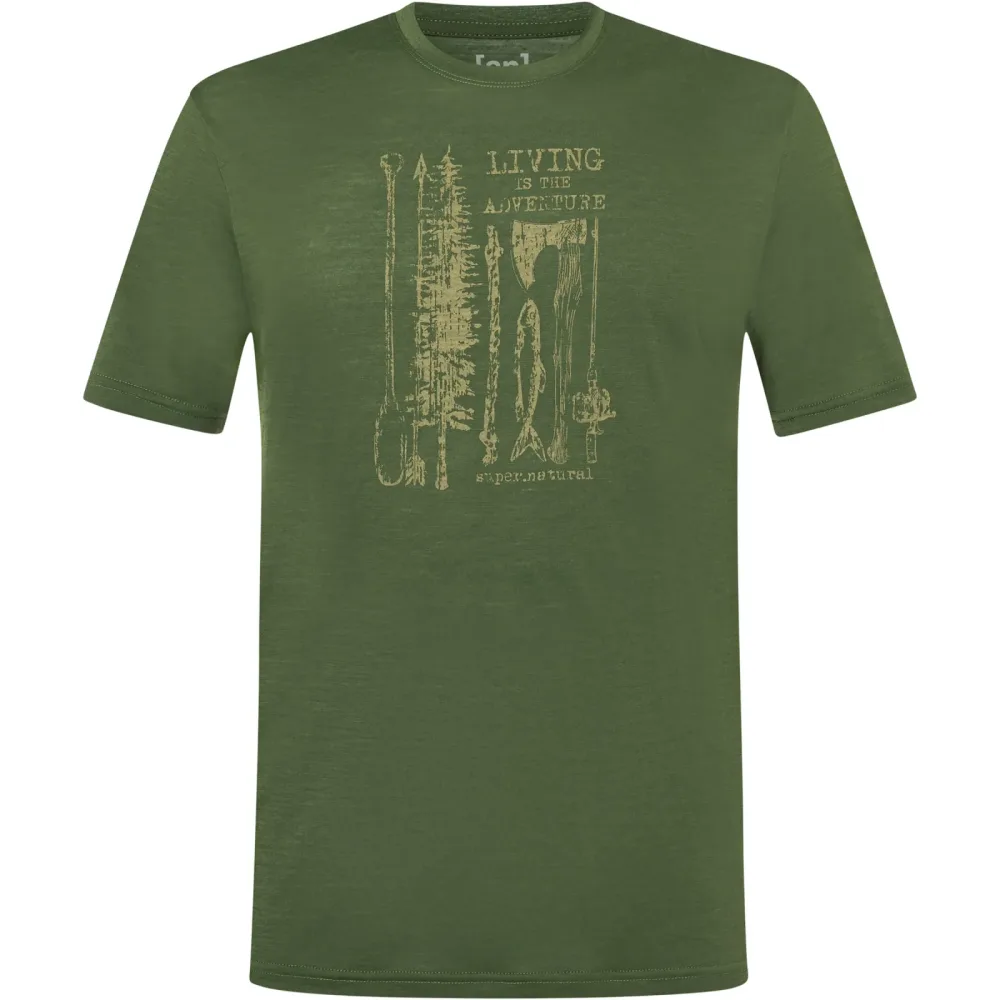 Super.Natural Herren Fishing Adventure T-Shirt