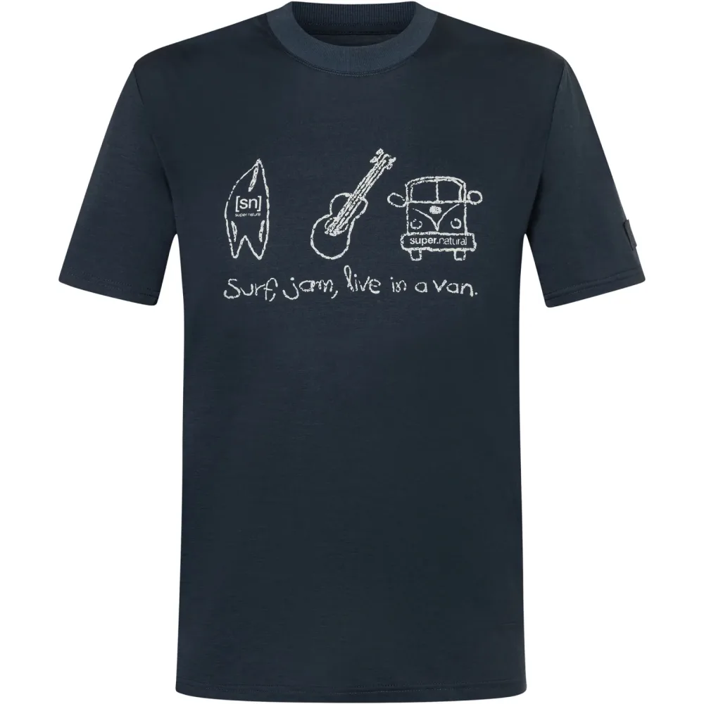 Super.Natural Herren Van Life Bio J T-Shirt