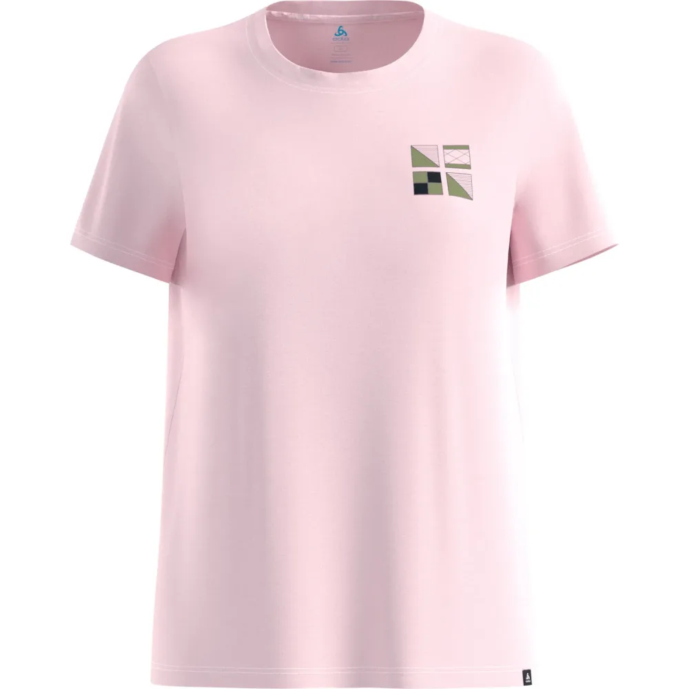Odlo Damen Cotton Blend Odlo Flags T-Shirt
