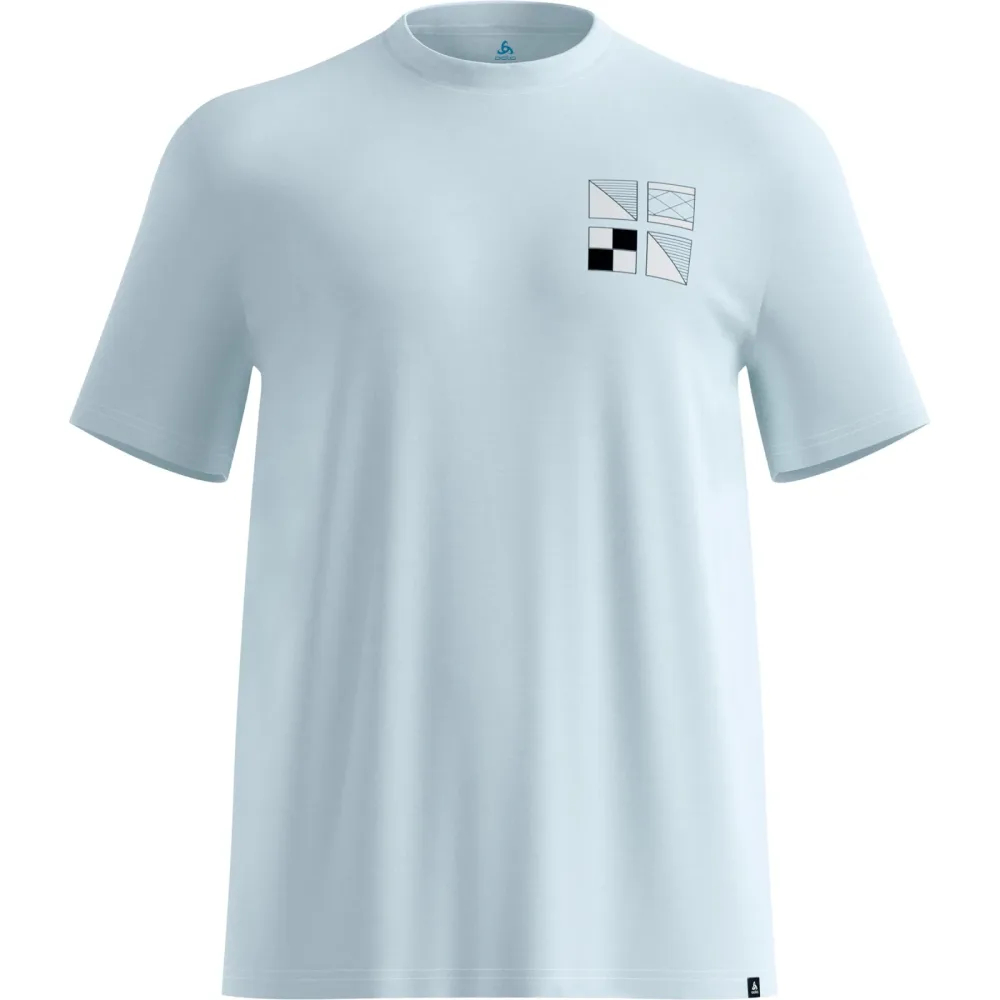 Odlo Herren Cotton Blend Odlo Flags T-Shirt