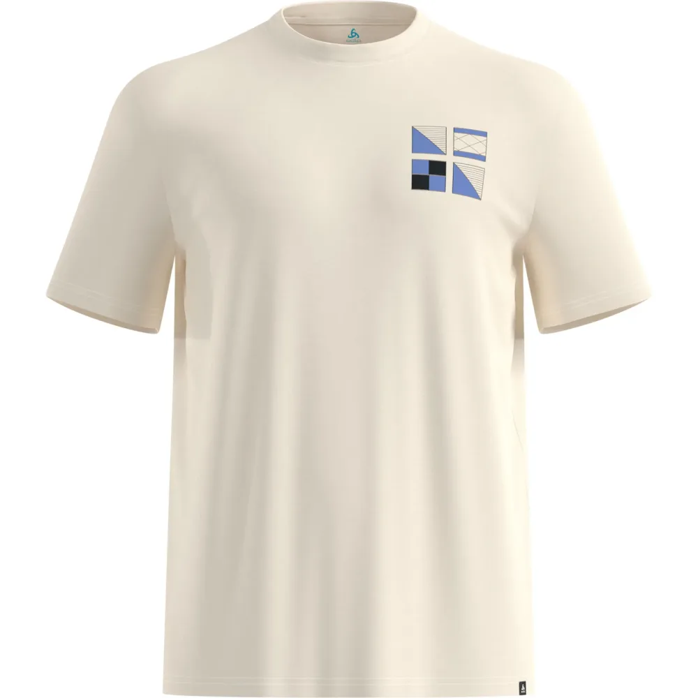 Odlo Herren Cotton Blend Odlo Flags T-Shirt