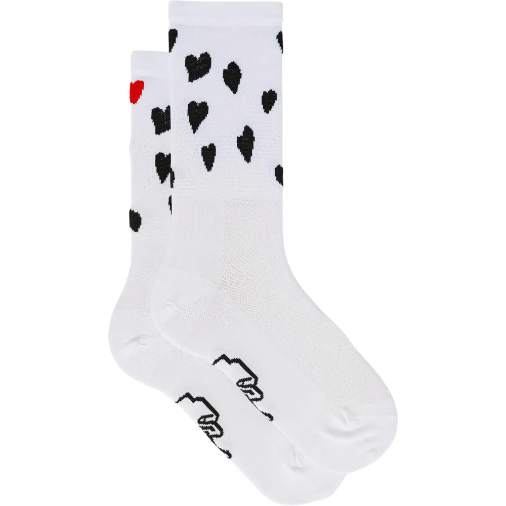 Fingerscrossed Classic Trip Black Hearts Socken