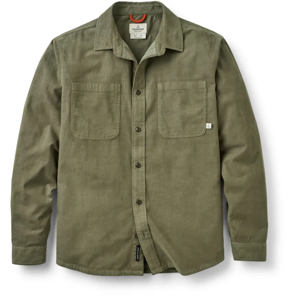 Passenger Herren Backcountry Cord Hemd