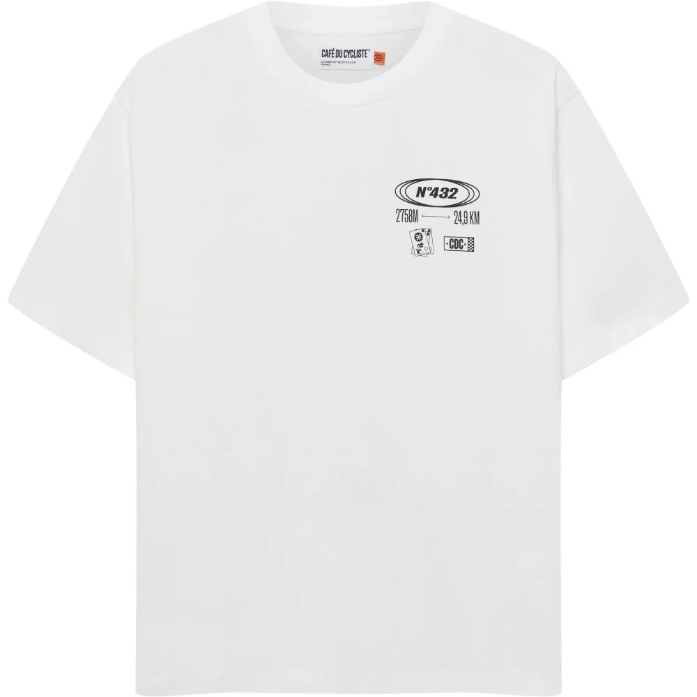 Café Du Cycliste Col Stelvio T-Shirt