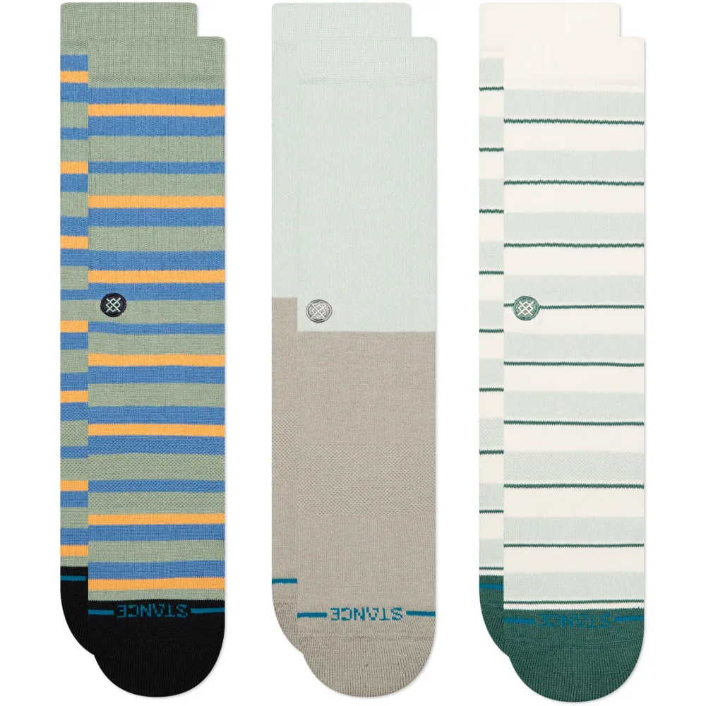 Stance Prep Stripe 3er Pack Socken