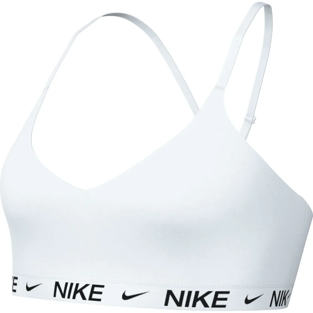 Nike Dri - Fit INDY LGT Support Sport BH Damen weiß, schwarz