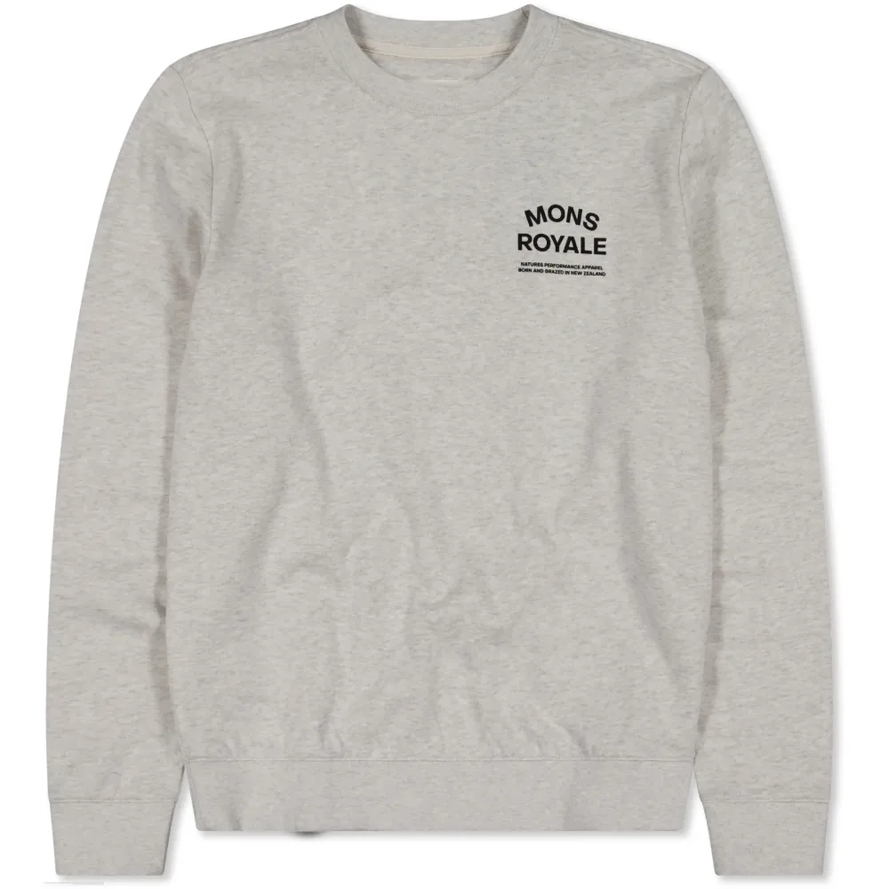 Mons Royale Damen Inversion Merino Crew Pullover