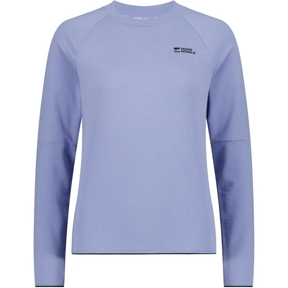 Mons Royale Damen Quad Merino Fleece Longsleeve