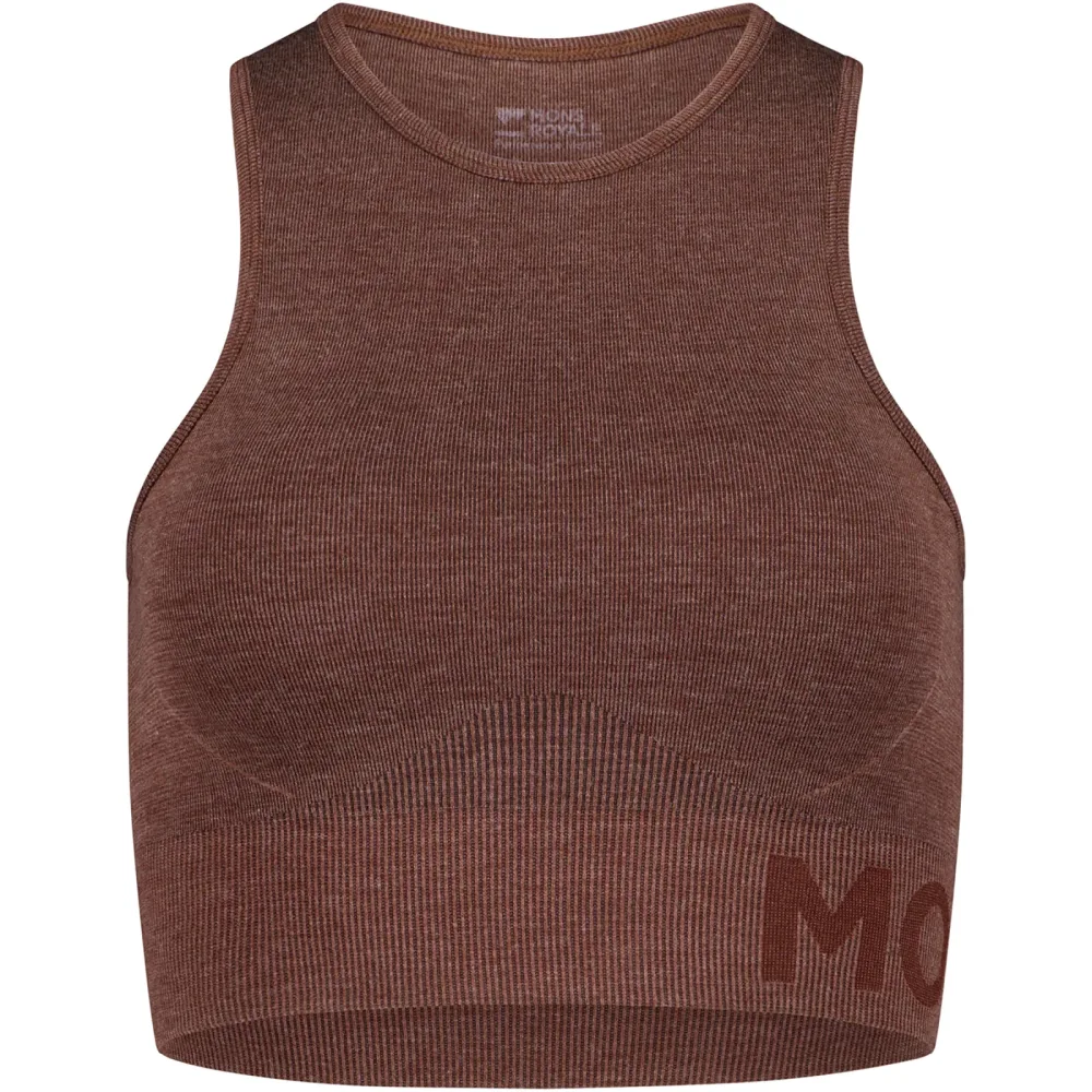Mons Royale Damen Solace Merino Seamless Sport BH