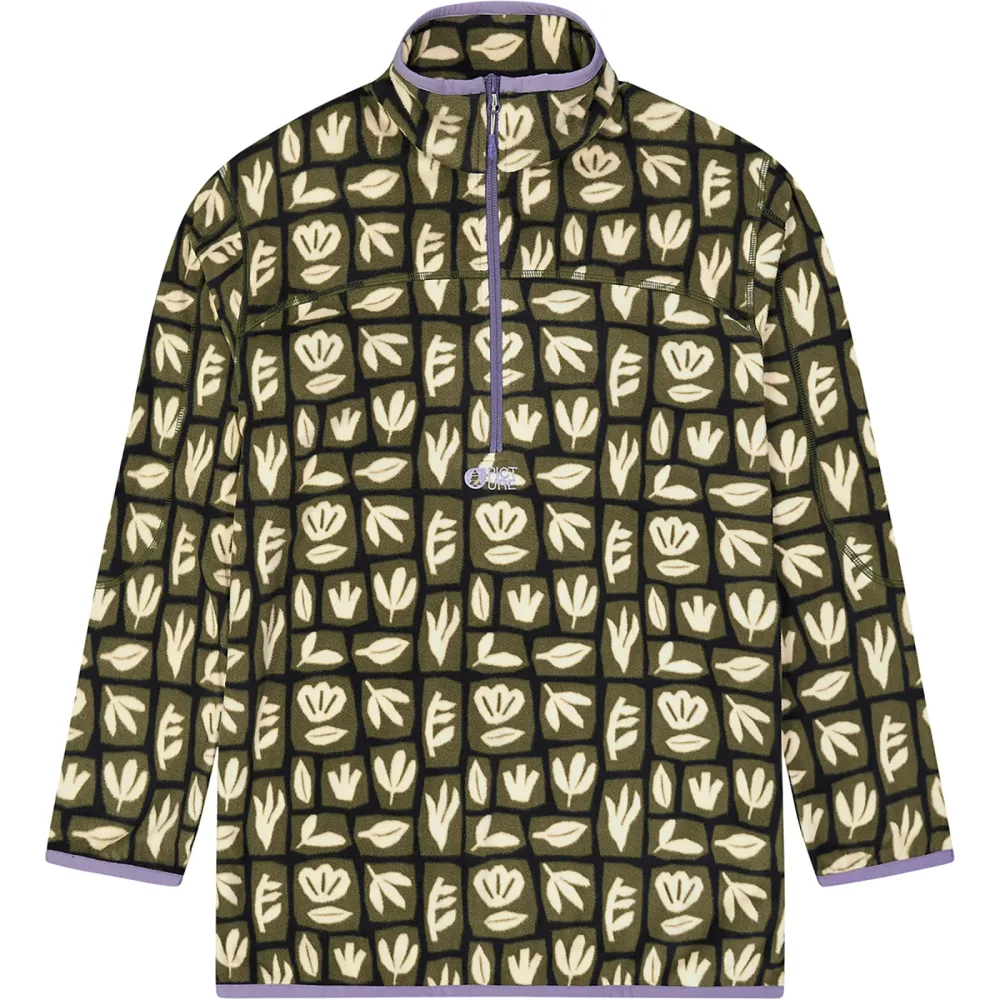 Picture Herren Inaria 1/4 Printed Fleece Pullover